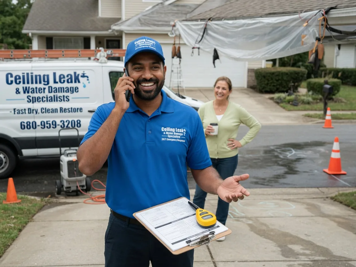 Ceiling Leak Cleanup Gattman, MS FAQs